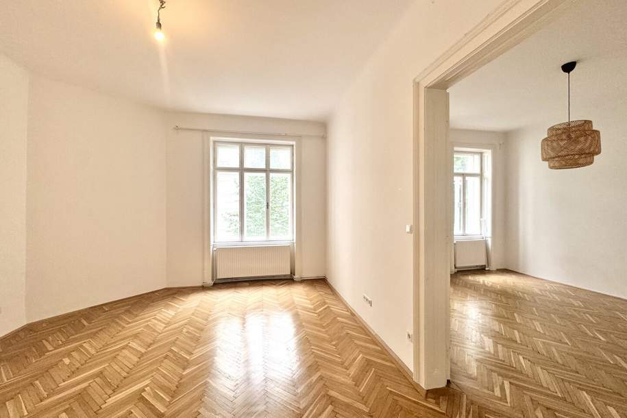 Hoflage mit Grünblick! Stilaltbau im Schottenfelder Hof in der Westbahnstraße!, Wohnung-kauf, 525.000,€, 1070 Wien 7., Neubau