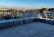Wohnen, wo Wien durchatmet – außergewöhnliche 3-Zimmer-Terrassenwohnung am Laaerwald mit 52,3 m2 Dachterasse mit Weitblick über Wien