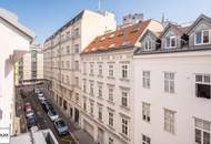 Perfekte Lage in der Josefstadt: Top-geschnittene 2-Zimmer-Wohnung mit Ost-Balkon ab sofort beziehbar.