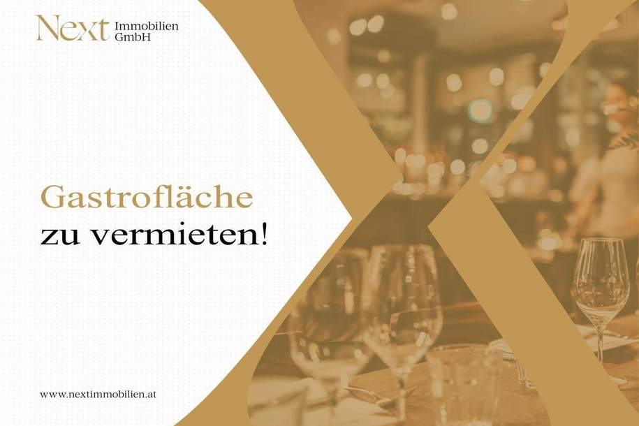 Top-Gastrofläche mit großzügigem Gastgarten in Linz zu vermieten!, Gewerbeobjekt-miete, 4020 Linz(Stadt)