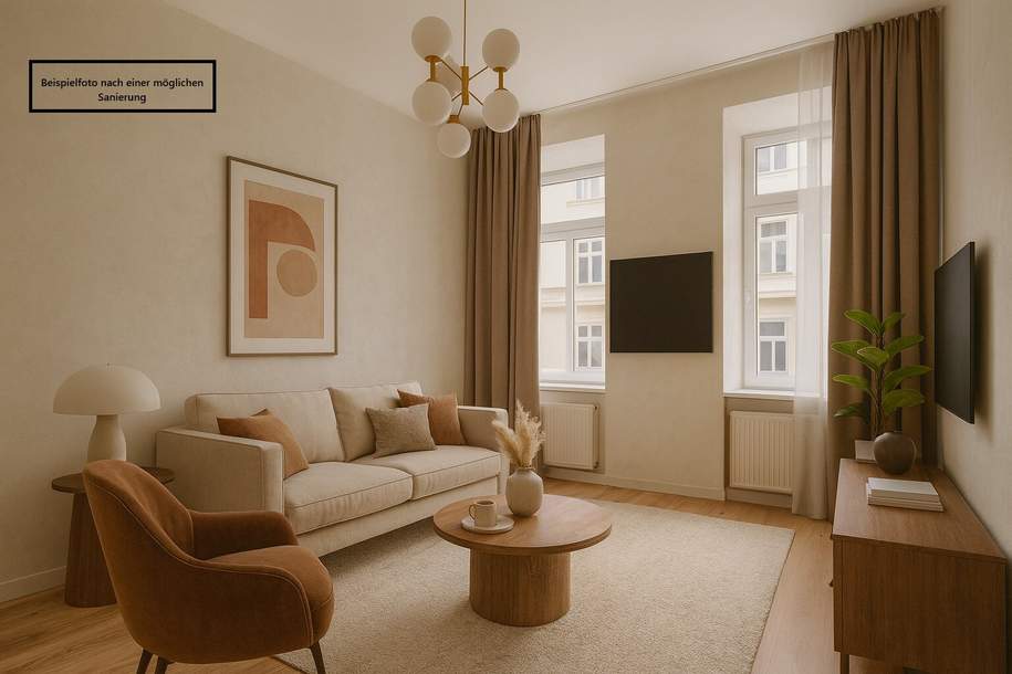 ++NEU++ Renovierungsbedürftige 4-Zimmer Altbauwohnung im Erdgeschoss!, Wohnung-kauf, 248.900,€, 1020 Wien 2., Leopoldstadt