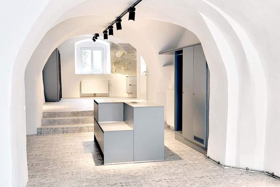 Top-Lage im Zentrum: Repräsentatives Stadthaus mit Gewerbefläche und Wohnbereich, Haus-kauf, 399.000,€, 4470 Linz-Land