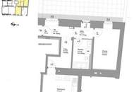 Terrassenwohnung mit 3,7% Bruttoanfangsrendite / unbefristet vermietet