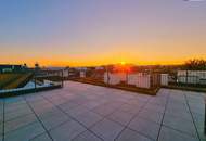 Raum. Ruhe. Rooftop. Selten am Markt - 5-Zimmer-Penthouse mit großzügiger Dachterrasse in Ruhelage! Erdwärme + Garagenplätze + Energieeffizient Wohnen!