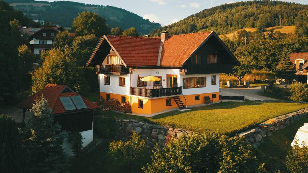 Großzügiges Einfamilienhaus mit tollem Ausblick in St. Urban nahe Feldkirchen.