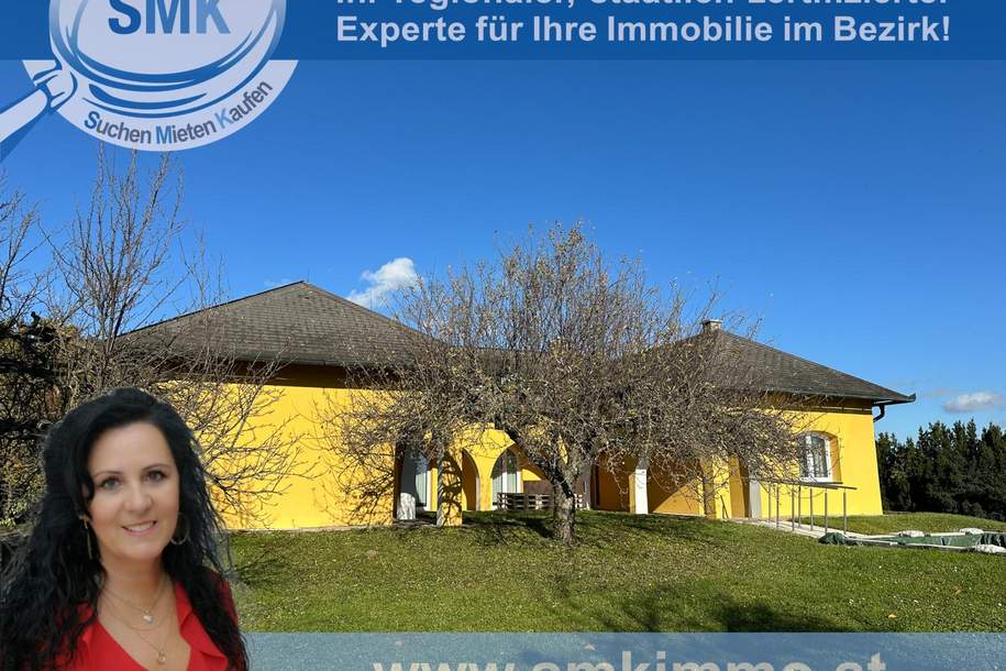 Freistehender Bungalow mit herrlichem Fernblick!, Haus-kauf, 455.000,€, 2115 Korneuburg