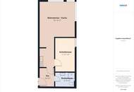 Modern- gepflegte 2-Zimmer Wohnung (Görzer Allee 33)