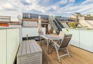 Freiraum über dem Servitenviertel: Großzügige DG-Maisonette mit herrlicher Aussicht und zusätzlichem Studio