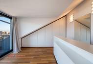 Imposant, Luxus, Seesicht - mitten in der Stadt - Doppelstöckige Wohnung in Bregenz