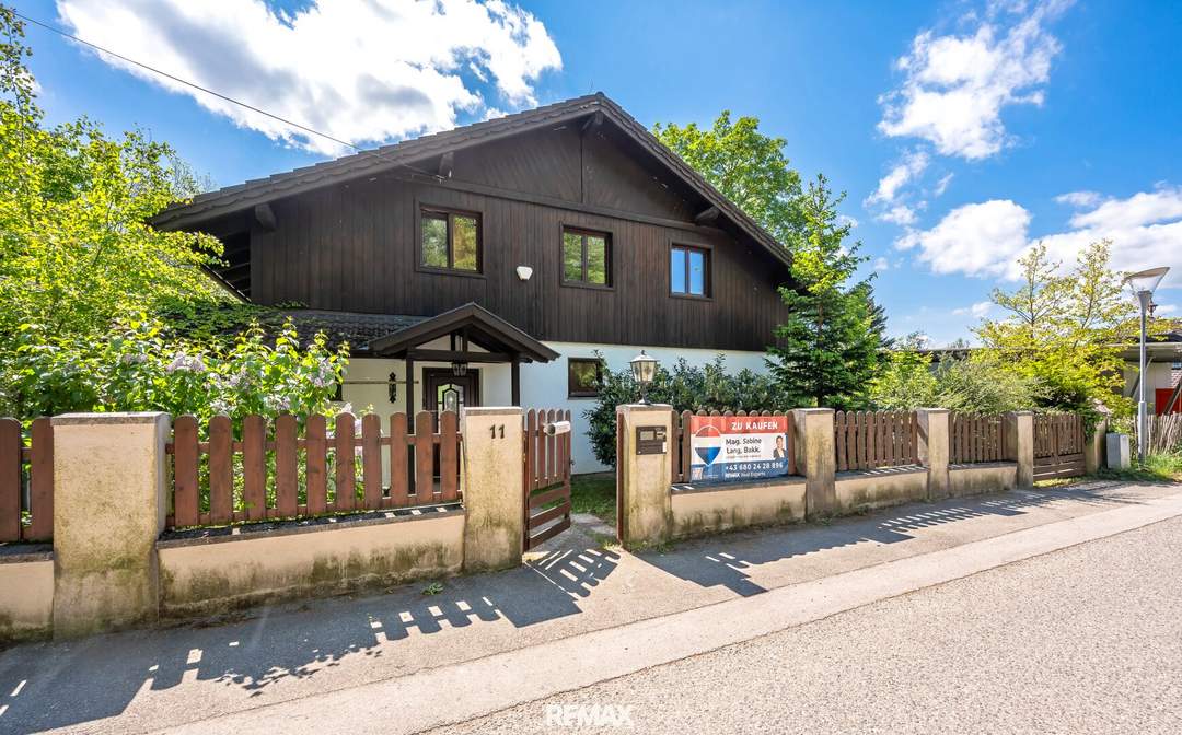 So grün - so sonnig - so nah: charmantes Einfamilienhaus am Kaiserspitz
