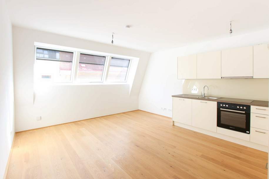 Erstklassiger DG-Wohntraum mit Balkon!, Wohnung-miete, 1.241,05,€, 1090 Wien 9., Alsergrund