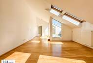 Sonnige Dachterrasse, Hohe Räume, Smarte Raumaufteilung – Elegante Dachgeschosswohnung im 3. Bezirk