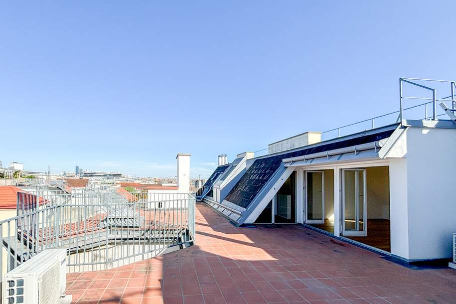 Repräsentatives Dachgeschoss-Büro beim Liechtensteinpark, Gewerbeobjekt-miete, 6.069,14,€, 1090 Wien 9., Alsergrund