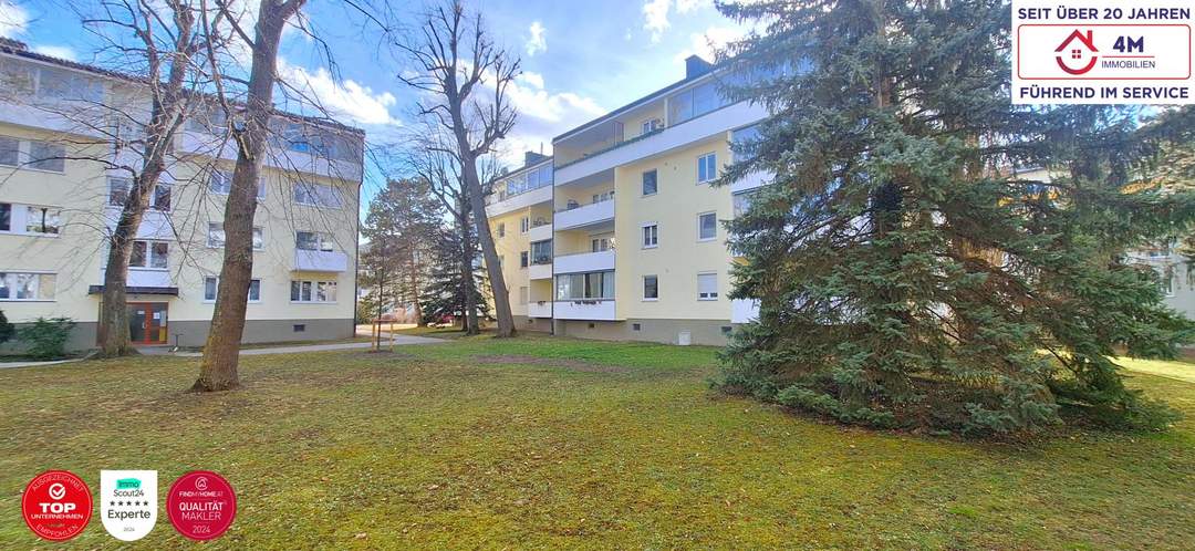 🌿📍 Toplage Baden: 3-Zimmer mit großer Loggia nahe Casino Baden