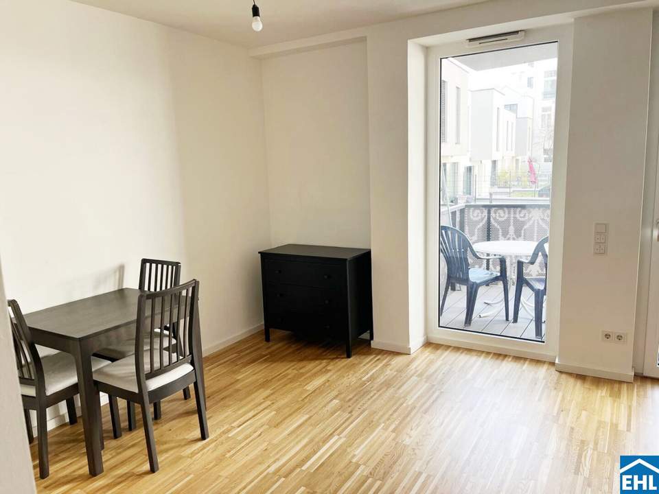 Hofseitige 2-Zimmer-Wohnung nahe Rochusmarkt