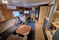!!! EINMALIGES SCHNÄPPCHEN !!! Hübsches - FERIEN - MOBILHEIMHAUS um NUR € 16.450,-- in Purbach am Neusiedlersee zu verkaufen !!!
