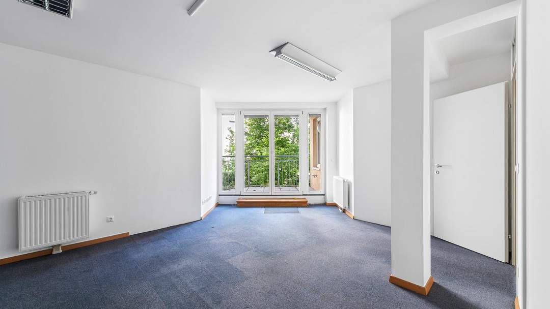 Repräsentatives Büro mit ca. 290 m², Loggia und Garage nahe Rennweg