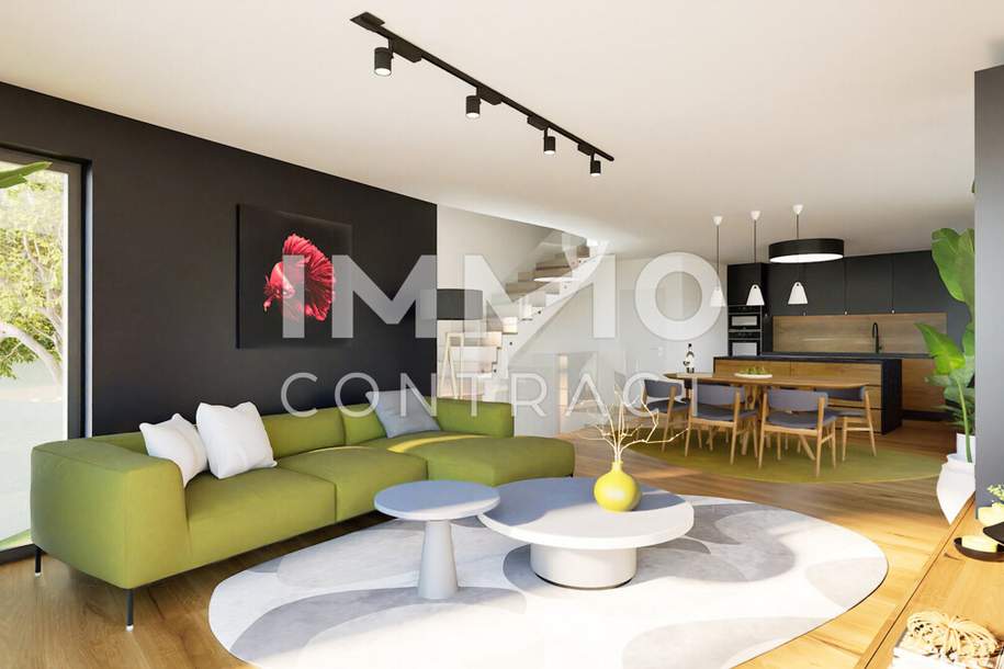 Moderne Wohnqualität – hochwertige Neubau-Doppelhaushälfte in naturnaher Lage nahe Wien, Haus-kauf, 579.800,€, 3400 Tulln