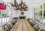 Zeitlose Eleganz im Wienerwald – Historische Villa mit Nebengebäuden auf Traumgrundstück mit Outdoorpool und Waldsauna