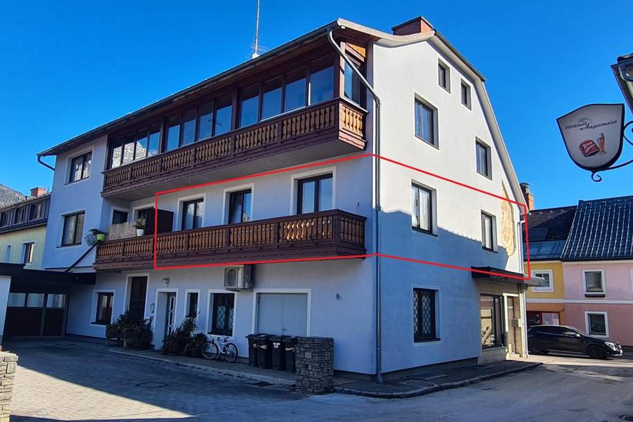 Großzügige Mietwohnung im Herzen Gröbmings!, Wohnung-miete, 1.370,60,€, 8962 Liezen