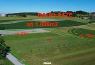 **Sonniges Baugrundstück in ruhiger Alleinlage in Rudersdorf-Bergen – ab 1.000 m² frei wählbar!**