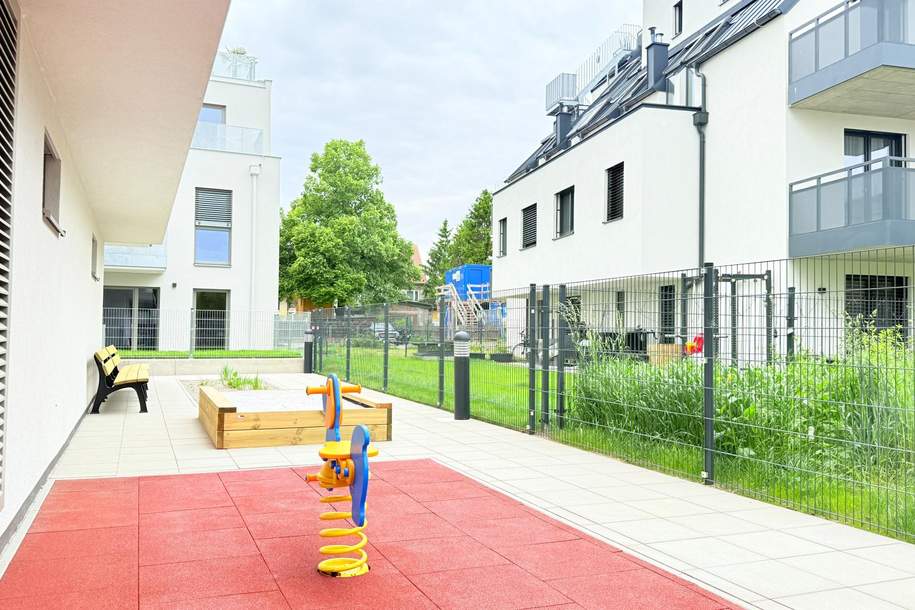 Wunderschöne Randlage in ESSLING/ Schafflerhofstrasse/ Höchster Wohnkomfort auf 1,5 Zimmer mit Balkon, Stellplatz sogar erwünscht!!, Wohnung-miete, 899,35,€, 1220 Wien 22., Donaustadt