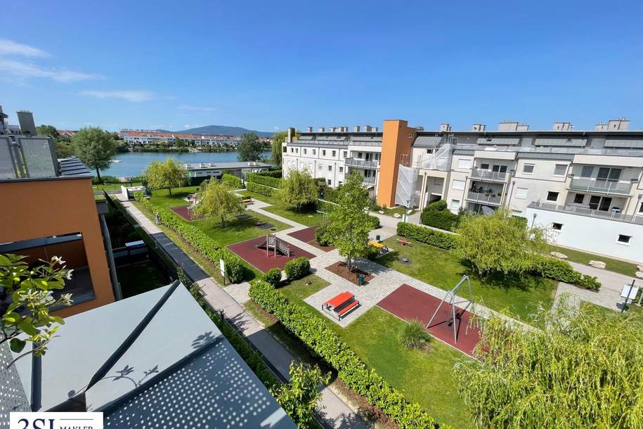 Leben und genießen am Seepark Vösendorf - Lichtdurchflutete 2-Zimmer-Dachgeschoßwohnung mit Seezugang, Wohnung-kauf, 449.900,€, 2331 Mödling