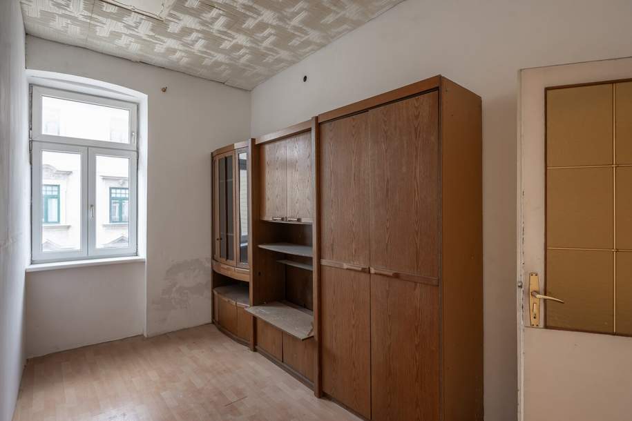 ++Gablenzgasse++ Sanierungsbedürftige 1,5-Zimmer Altbau-Wohnung, viel Potenzial!, Wohnung-kauf, 108.890,€, 1160 Wien 16., Ottakring
