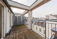 Sanierte Dachgeschoß-Maisonette mit Terrasse in begehrter Lage des 5. Bezirks