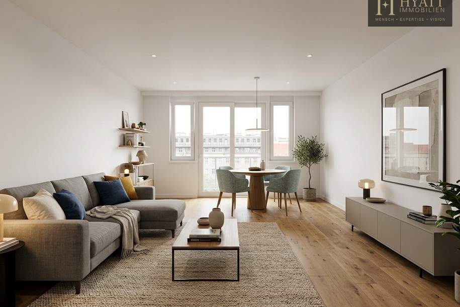 Urban wohnen, überraschend ruhig leben – stilvoll sanierter Altbau mit Lift, Freiflächen und moderner Energietechnik, Wohnung-kauf, 299.000,€, 1070 Wien 7., Neubau