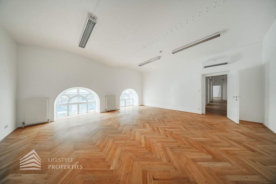 Geräumiges 5-Zimmer Altbau Büro in Toplage, Gewerbeobjekt-miete, 2.876,73,€, 1010 Wien 1., Innere Stadt