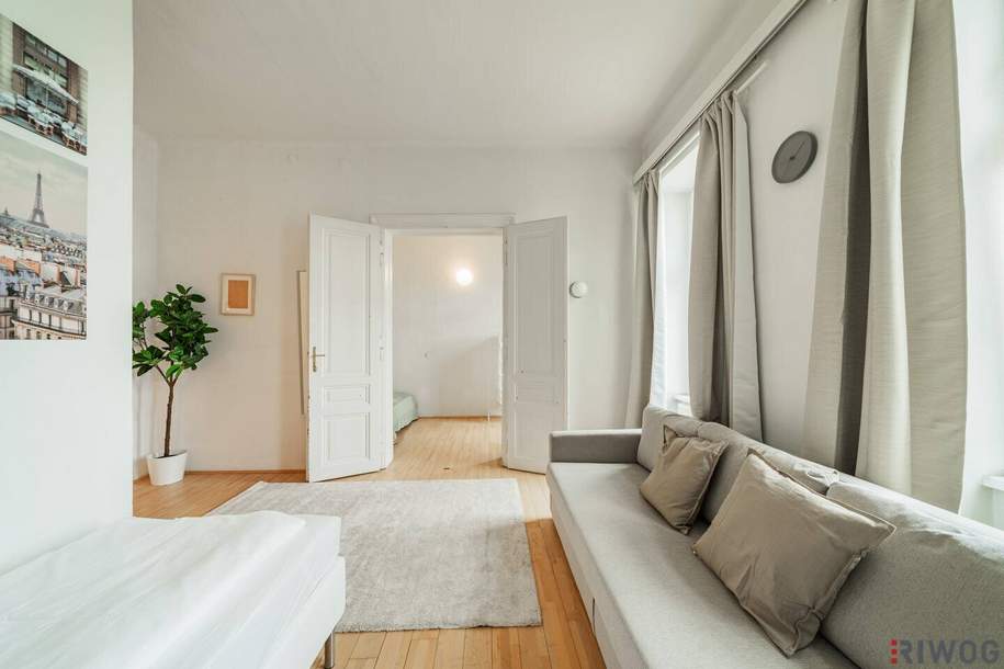 RETRO-CHIC MIT GARTEN II 2 ZIMMER ALTBAUWOHNUNG II 1. OG MIT LIFT II 53m² EIGENGARTEN II AIRBNB oder SELBST EINZIEHEN II SOFORT NUTZBAR II NÄHE U6/AKH/VOLKSOPER/WUK, Wohnung-kauf, 230.000,€, 1180 Wien 17., Hernals