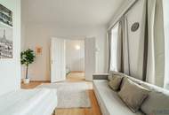 RETRO-CHIC II 2 ZIMMER ALTBAUWOHNUNG II 1. OG MIT LIFT II 53m² EIGENGARTEN II AIRBNB oder SELBST EINZIEHEN II SOFORT NUTZBAR II NÄHE U6/AKH/VOLKSOPER/WUK