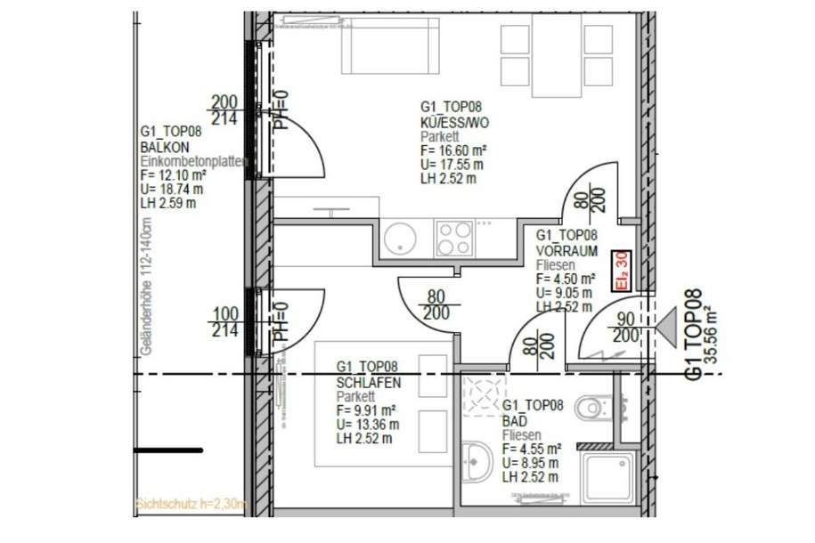 Smarte Wohnungen in zentraler Lage im Bezirk Lend – Provisionsfrei anmieten, Wohnung-miete, 574,57,€, 8020 Graz(Stadt)