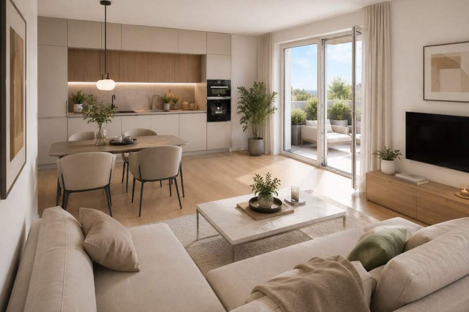 Naturnahe Lage Hirschstetten - Eigennutzung oder INVESTMENT, Wohnung-kauf, 353.500,€, 1220 Wien 22., Donaustadt