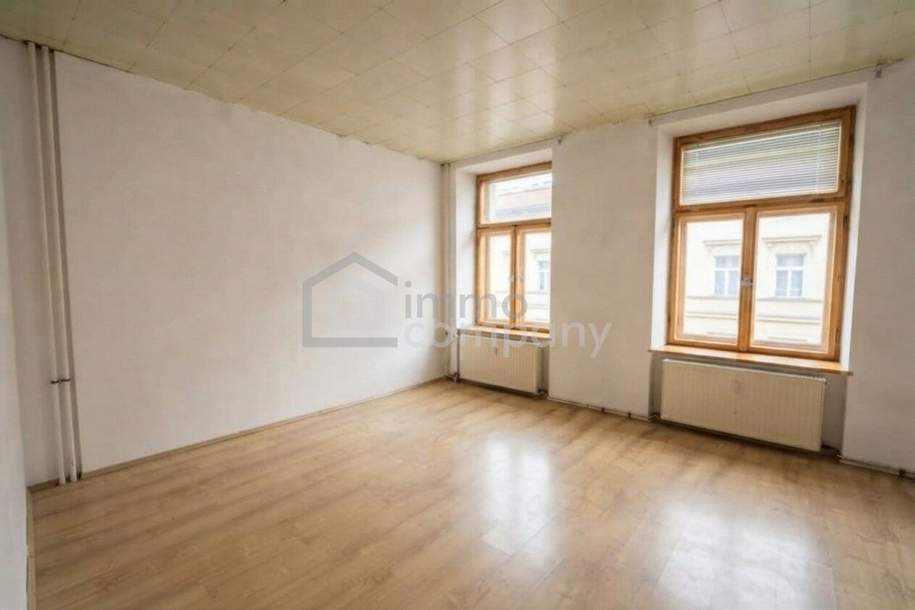 Geschäfts-/Praxis-/Bürofläche 104m², optimaler Grundriss, nahe Meidlinger Markt in 1120 Wien!, Gewerbeobjekt-miete, 1.401,79,€, 1120 Wien 12., Meidling