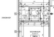 Ruhelage: Schöne 2-Zimmer-Wohnung mit separater Küche nahe Belvedere