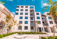 Hochwertige Erstbezugs-Wohnung mit großem Hof-Balkon und Küche nahe Schönbrunn!