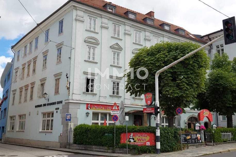 JETZT BESICHTIGEN! Sonnige 2-Zimmer Citywohnung - Pfarrplatz 11, Top 6, Wohnung-miete, 764,77,€, 4020 Linz(Stadt)