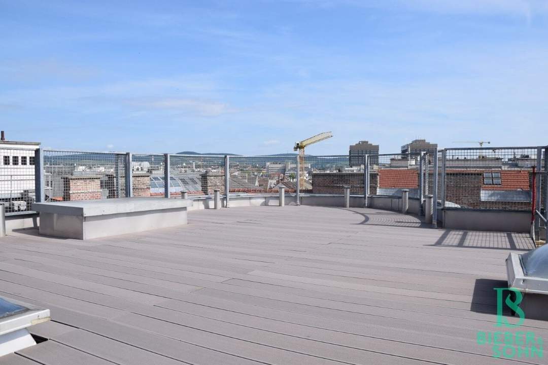 Beim Hamerlingplatz - Traumhafte Dachterrasse - Exklusive Wohnung mit Galerie
