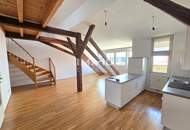 Zentrale Dachgeschoß-Wohnung in ruhiger Innenhoflage : 2 Zimmer plus Galerie - Burggasse 17 - Top 27