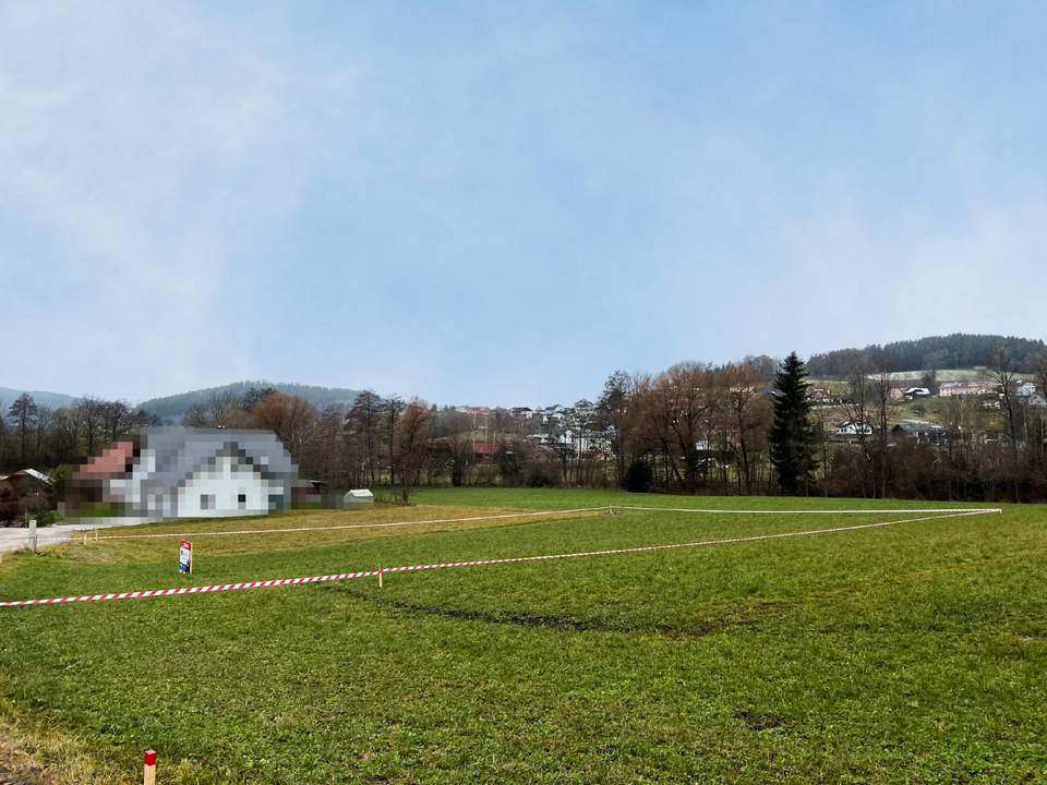 Gelegenheit! Attraktives Grundstück in St. Oswald bei Freistadt