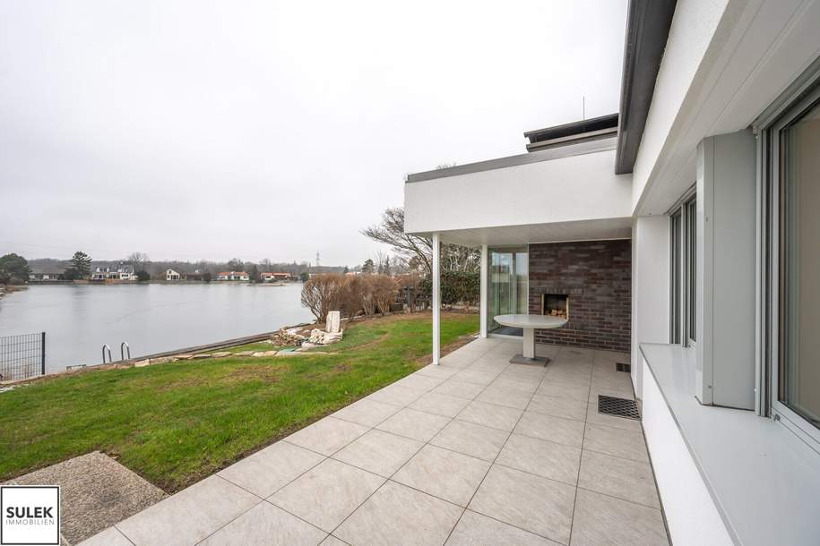 Rarität: ruhiges, modernes Einfamilienhaus mit Garten und Seezugang! *ab sofort*, Haus-miete, 2.800,00,€, 2482 Mödling