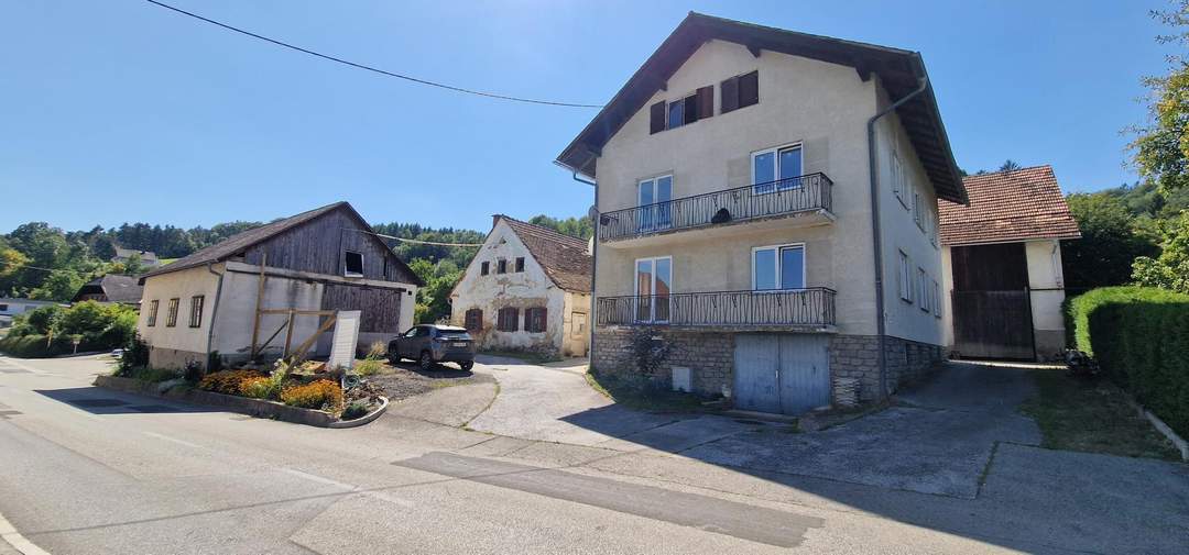 Viel Platz, viele Möglichkeiten – Wohnhaus mit Nebengebäuden in Penzendorf bei Hartberg Steiermark