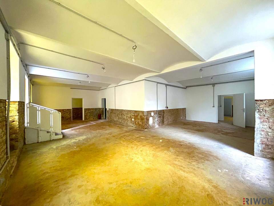 Nähe U1 - Geschäftslokal Nähe Wiedner Hauptstraße - rund 145m² Nutzfläche - beim Alois Drasche Park / Wiedner Gürtel