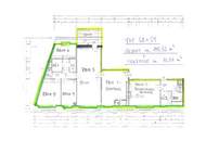 DG-Büro im 7. Stock + 1 hofseitige Terrasse mit ca. 10,54 m² in der Wiedner Hauptstraße