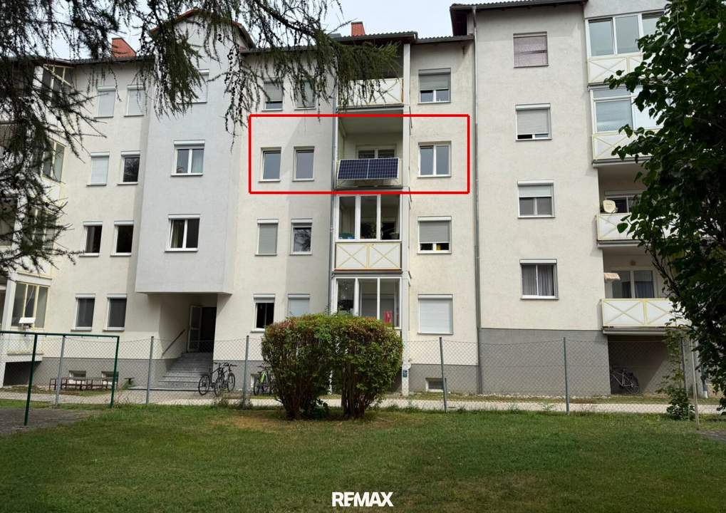 Wohnung mit Loggia in ruhiger Lage in Aschach a. d. Donau!