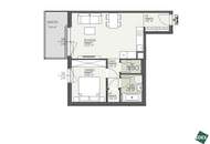 IU – Moderne 2-Zimmer Wohnung mit Balkon in Hofruhelage (verfügbar ab 01.04.2026)