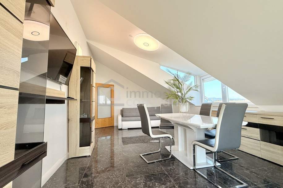 Traumhaftes Penthouse mit einzigartiger Aussicht in Wiener Neustadt, Wohnung-legalform.mietkauf, 520.000,€, 2700 Wiener Neustadt(Stadt)