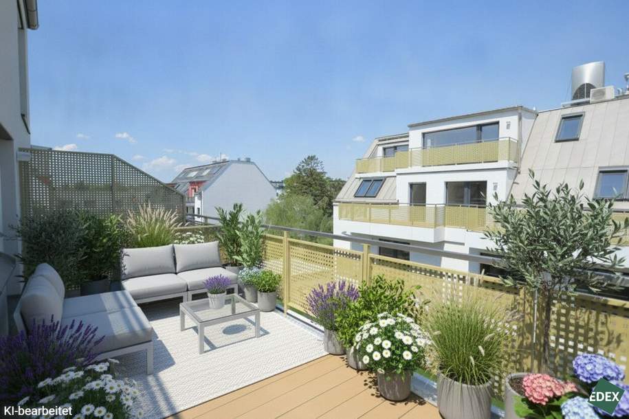 Schöne 2-Zimmer-Wohnung mit 14 m² Terrasse, Wohnung-miete, 923,00,€, 1220 Wien 22., Donaustadt